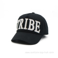 100% Cotton Black Baseball Cap Wholesale